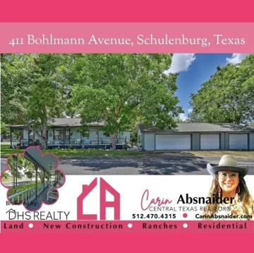 Carin Absnaider 411 Bohlmann Ave Schulenburg